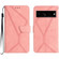 Google Pixel 7 Pro Stitching Embossed Leather Phone Case - Pink