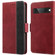 Google Pixel 7 Pro Stitching Side-Magnetic RFID Leather Phone Case - Red