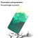 Google Pixel 7 Pro Watercolor Pattern Horizontal Flip Leather Phone Case - Cyan Green