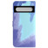 Google Pixel 7 Pro Watercolor Pattern Horizontal Flip Leather Phone Case - Winter Snow