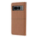 Google Pixel 7 Pro Woven Texture Stitching Magnetic PU Leather Phone Case - Brown