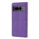 Google Pixel 7 Pro Woven Texture Stitching Magnetic PU Leather Phone Case - Purple