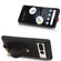 Google Pixel 7 Pro Wristband Leather Back Phone Case - Black