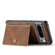 Google Pixel 8 Pro JEEHOOD Retro Magnetic Detachable Wallet Phone Case - Brown Google Pixel 8 Pro JEEHOOD Retro Magnetic Detachable Wallet Phone Case - Brown