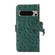 Google Pixel 8 Pro Ostrich Pattern Genuine Leather RFID Phone Case - Green