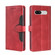 Google Pixel 7a Skin Feel Magnetic Buckle Leather Phone Case - Red