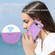 Google Pixel 7a Dierfeng Dream Line TPU + PU Leather Phone Case - Purple