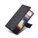 Google Pixel 7a Skin Feel Crocodile Magnetic Clasp Leather Phone Case - Black