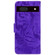 Google Pixel 7a Tiger Embossing Pattern Flip Leather Phone Case - Purple