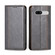 Google Pixel 7a Grid Texture Magnetic Flip Leather Phone Case - Grey Google Pixel 7a Grid Texture Magnetic Flip Leather Phone Case - Grey