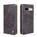 Google Pixel 7a Non-Magnetic Retro Texture Flip Leather Phone Case - Grey Google Pixel 7a Non-Magnetic Retro Texture Flip Leather Phone Case - Grey