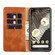 Google Pixel 7a Non-Magnetic Retro Texture Flip Leather Phone Case - Grey Google Pixel 7a Non-Magnetic Retro Texture Flip Leather Phone Case - Grey
