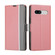 Google Pixel 7a Twill Texture Side Button Leather Phone Case - Pink