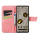 Google Pixel 7a Butterfly Love Flower Embossed Leather Phone Case - Pink