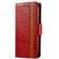 Google Pixel 7a CaseNeo Splicing Dual Magnetic Buckle Leather Phone Case - Red