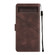 Google Pixel 7a Skin-feel Embossed Leather Phone Case - Brown