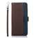 Google Pixel 7a KHAZNEH Litchi Texture Leather RFID Phone Case - Brown