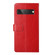 Google Pixel 7a HT01 Y-shaped Pattern Flip Leather Phone Case - Red