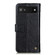 Google Pixel 7a Copper Buckle Nappa Texture Leather Phone Case - Black