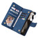 Google Pixel 7A Multifunctional Multi-Card Wallet Phone Leather Case - Blue Google Pixel 7A Multifunctional Multi-Card Wallet Phone Leather Case - Blue