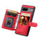 Google Pixel 7a Skin Feel Dream Anti-theft Brush Shockproof Portable Skin Card Bag Phone Case - Red