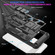 Google Pixel 7a Shockproof TPU + PC Magnetic Phone Case with Holder - Black