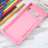 Google Pixel 7a Non-slip Shockproof Armor Phone Case with Ring Holder - Pink