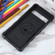 Google Pixel 7a Non-slip Shockproof Armor Phone Case with Ring Holder - Blue Google Pixel 7a Non-slip Shockproof Armor Phone Case with Ring Holder - Blue