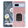 Google Pixel 7a Non-slip Shockproof Armor Phone Case with Ring Holder - Rose Gold