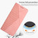 Google Pixel 7a Diamond Pattern Skin Feel Magnetic Leather Phone Case - Rose Gold