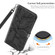 Google Pixel 7a Life Tree Embossing Pattern Flip Leather Phone Case - Black