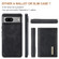 Google Pixel 7A DG.MING M1 Series 3-Fold Multi Card Wallet Phone Case - Black