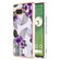 Google Pixel 7a Electroplating IMD TPU Phone Case - Purple Flower