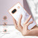Google Pixel 7a Electroplating Marble Dual-side IMD Phone Case - White 006