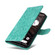Google Pixel 7a Embossed Sunflower Leather Phone Case - Green