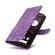 Google Pixel 7a Embossed Sunflower Leather Phone Case - Purple
