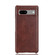 Google Pixel 7a Litchi Texture Back Cover Phone Case - Brown