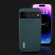 Google Pixel 7a ABEEL Genuine Leather Luolai Series Phone Case - Dark Green