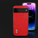 Google Pixel 7a ABEEL Retro Litchi Texture PU Phone Case - Red