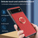 Google Pixel 7a Litchi Texture Magnetic Phone Case with Ring Holder - Red