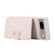 Google Pixel 7a Horizontal Card Bag Phone Case with Dual Lanyard - Beige