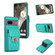 Google Pixel 7a Card Slot Leather Phone Case - Mint Green