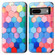 Google Pixel 7a CaseNeo Colorful Magnetic Leather Phone Case - Colorful Cube