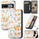 Google Pixel 7a CaseNeo Colorful Magnetic Leather Phone Case - Rhombus
