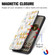 Google Pixel 7a CaseNeo Colorful Magnetic Leather Phone Case - Rhombus