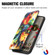 Google Pixel 7a CaseNeo Colorful Magnetic Leather Phone Case - Colorful Cloud