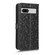 Google Pixel 7a Honeycomb Dot Texture Leather Phone Case - Black