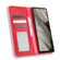 Google Pixel 7a Magnetic Buckle Retro Texture Leather Phone Case - Red