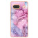 Google Pixel 7a Electroplating Marble Dual-side IMD Phone Case - Pink 013