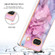 Google Pixel 7a Electroplating Marble Dual-side IMD Phone Case - Pink 013